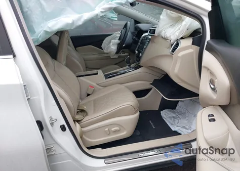 2019 Nissan Murano Platinum from USA, damaged, VIN 5N1AZ2MJ2KN118500